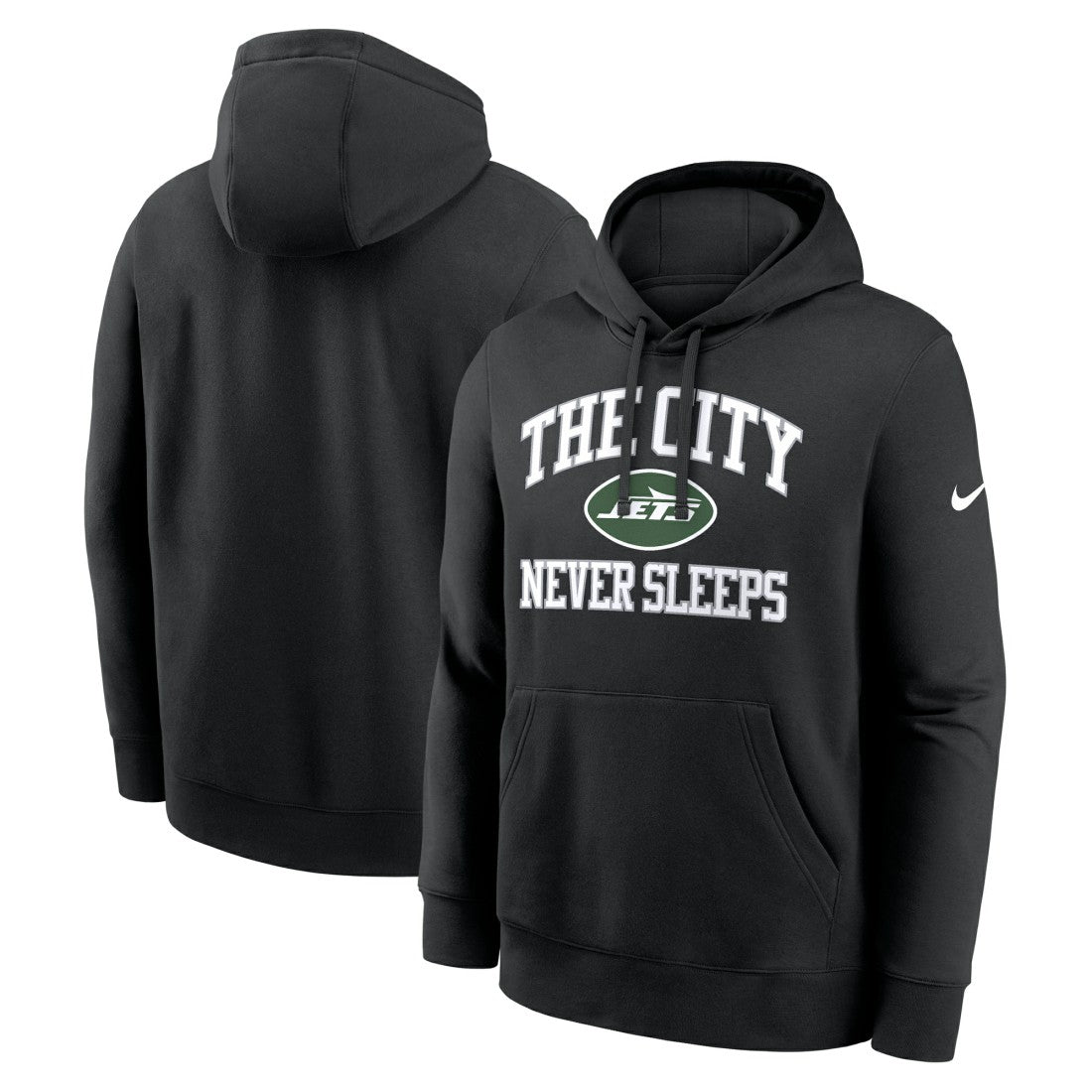 The City Never Sleeps Club Fleece Hoodie - New York Jets Hoodies