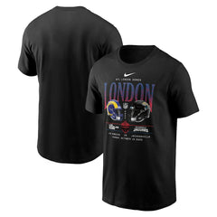 Los Angeles Rams vs.  International Games London 2025 T-Shirt - Jacksonville Jaguars T-shirts