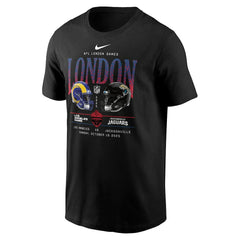 Los Angeles Rams vs.  International Games London 2025 T-Shirt - Jacksonville Jaguars T-shirts