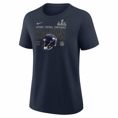 Women's 2025 NFC Champions Helmet T-Shirt - Seattle Seahawks T-shirts