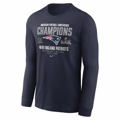 2025 AFC Champions Team Nation Long Sleeve T-Shirt - New England Patriots T-shirts
