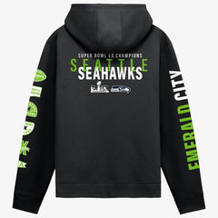 Super Bowl LX Champions Four-Piece Hoodie - Seattle Seahawks Hoodies