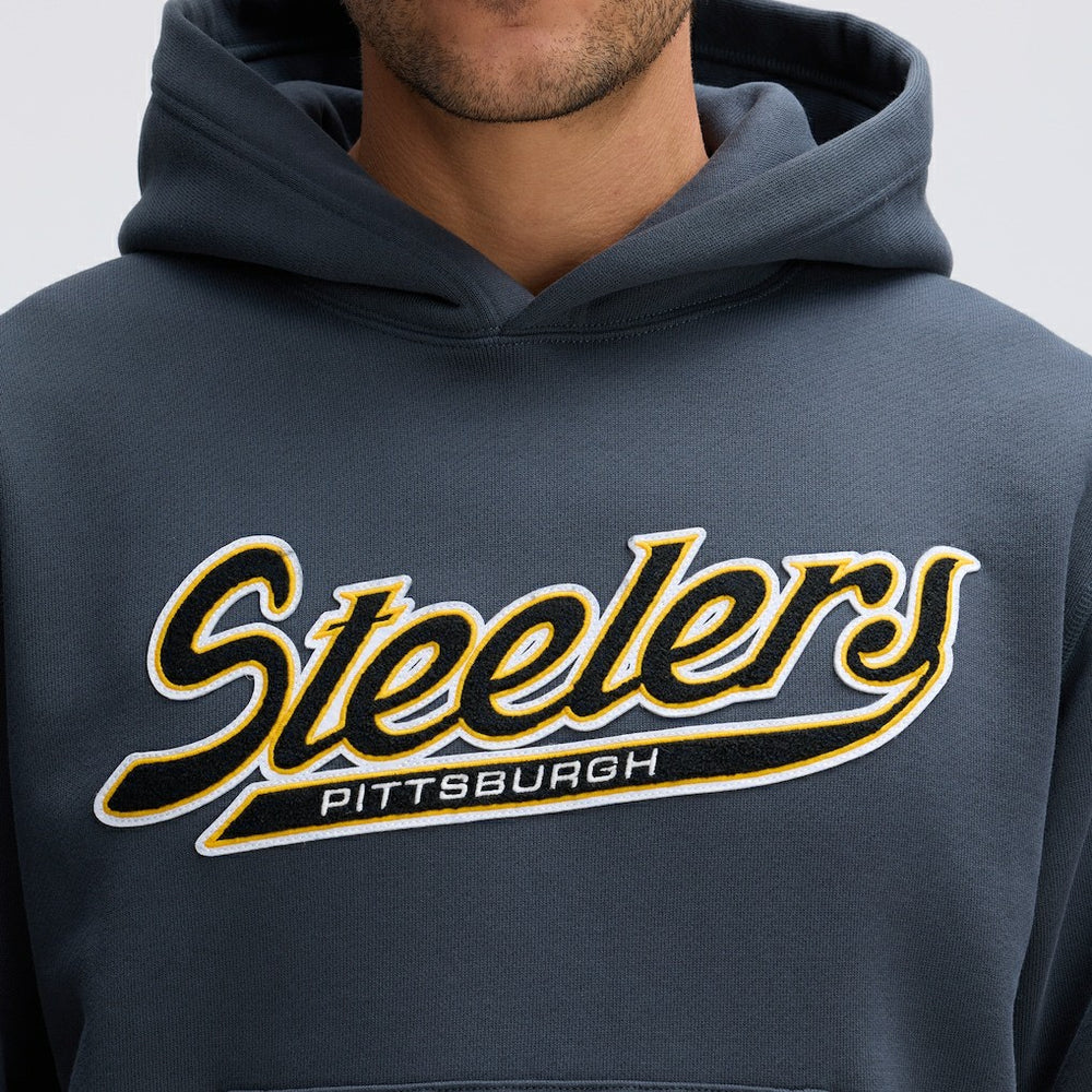 IconicFleece Tipped Hoodie - Pittsburgh Steelers Hoodies