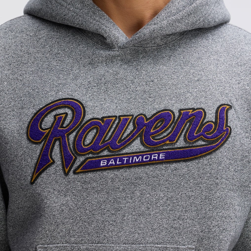 IconicFleece Tipped Hoodie - Baltimore Ravens Hoodies