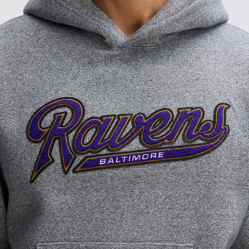 IconicFleece Tipped Hoodie - Baltimore Ravens Hoodies