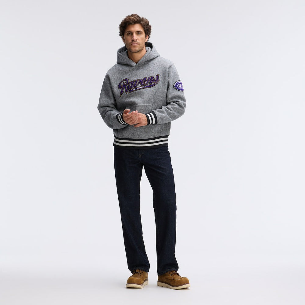 IconicFleece Tipped Hoodie - Baltimore Ravens Hoodies