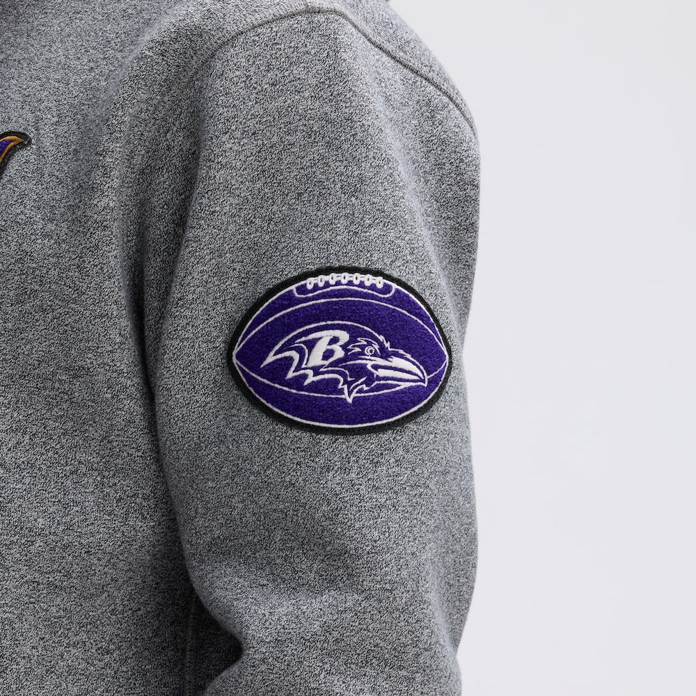 IconicFleece Tipped Hoodie - Baltimore Ravens Hoodies