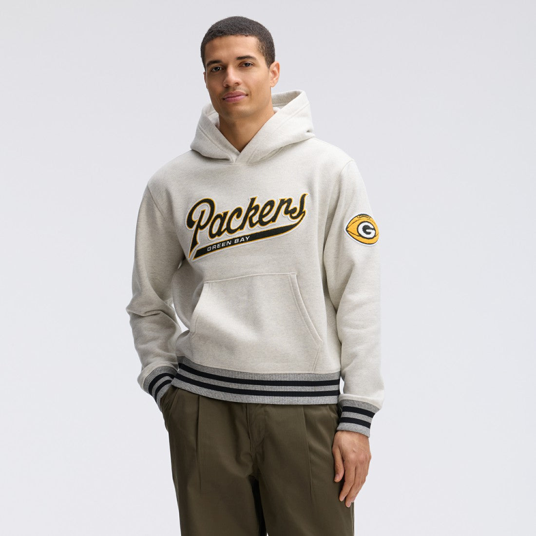 IconicFleece Tipped Hoodie - Green Bay Packers Hoodies