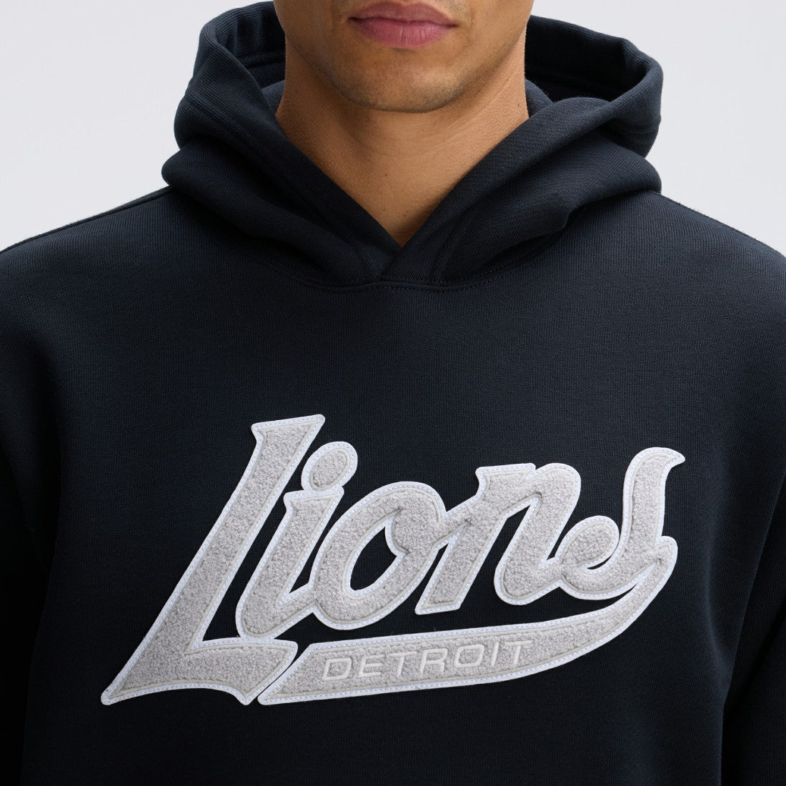 IconicFleece Tipped Hoodie - Detroit Lions Hoodies