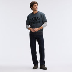 IconicFleece Short Sleeve Sweatshirt - Baltimore Ravens Sweatshirts