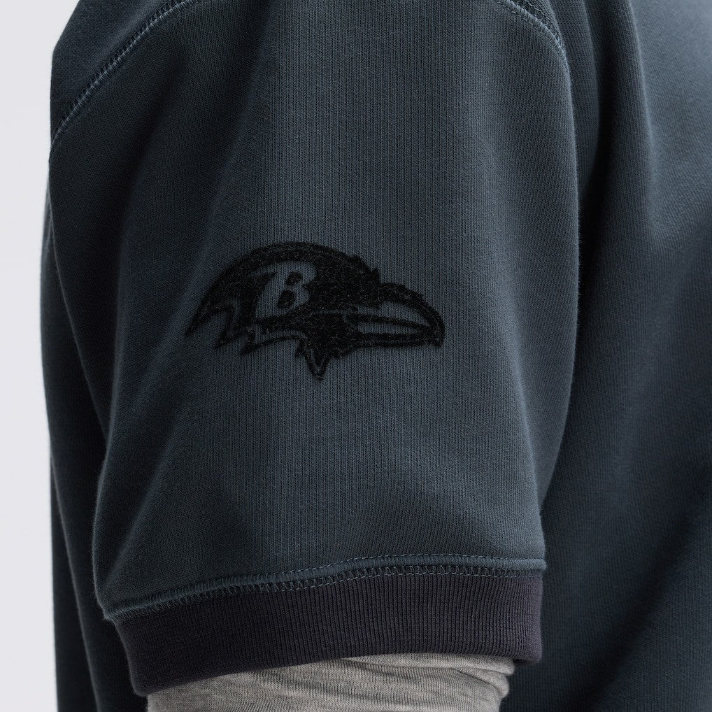 IconicFleece Short Sleeve Sweatshirt - Baltimore Ravens Sweatshirts