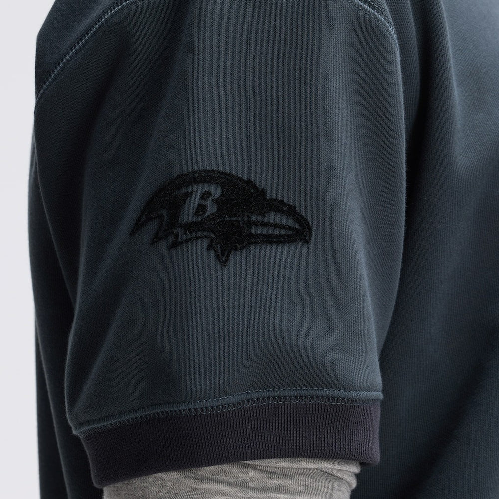 IconicFleece Short Sleeve Sweatshirt - Baltimore Ravens Sweatshirts