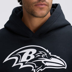 IconicFleece Flocked Hoodie - Baltimore Ravens Hoodies