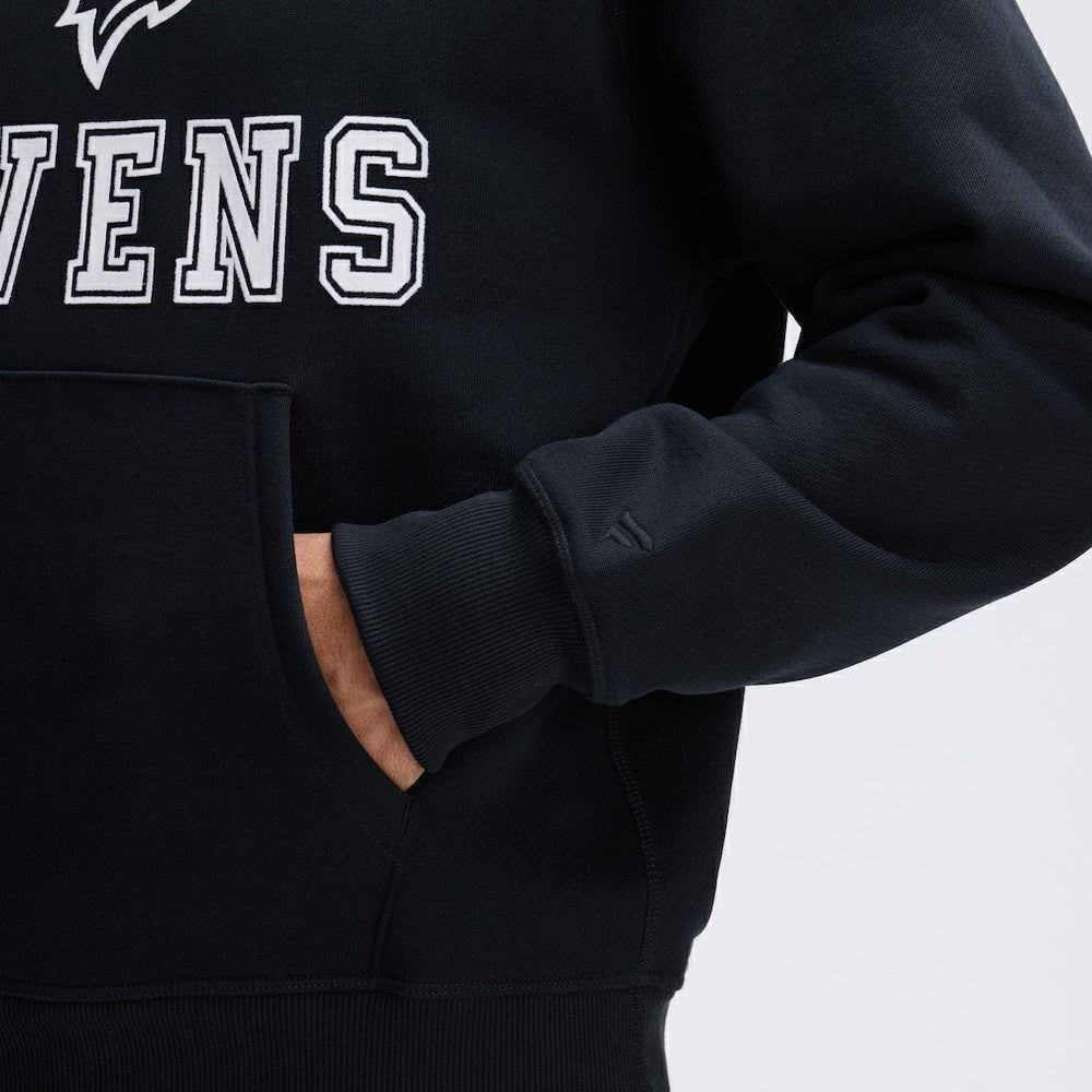 IconicFleece Flocked Hoodie - Baltimore Ravens Hoodies