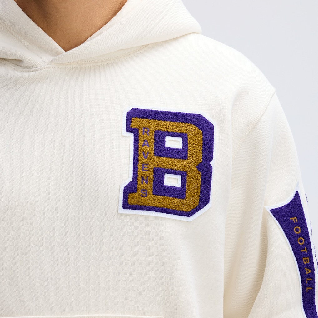 IconicFleece Letterman Hoodie - Baltimore Ravens Hoodies