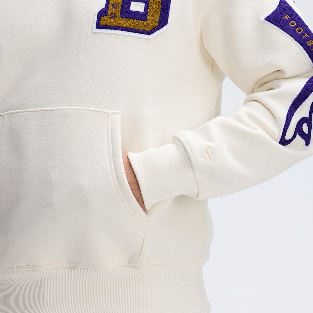IconicFleece Letterman Hoodie - Baltimore Ravens Hoodies