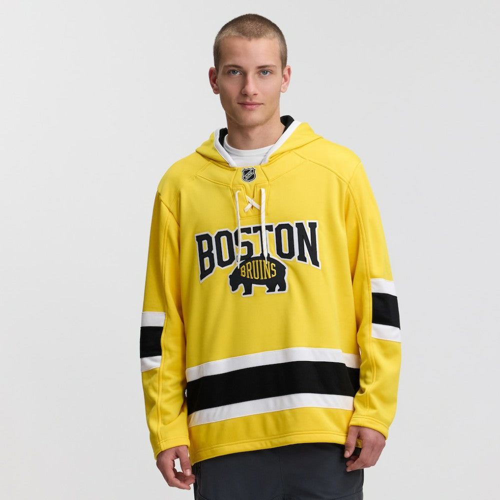 NHL Boston Bruins Fanatics 2026 NHL Stadium Series Lace Up Hoodie
