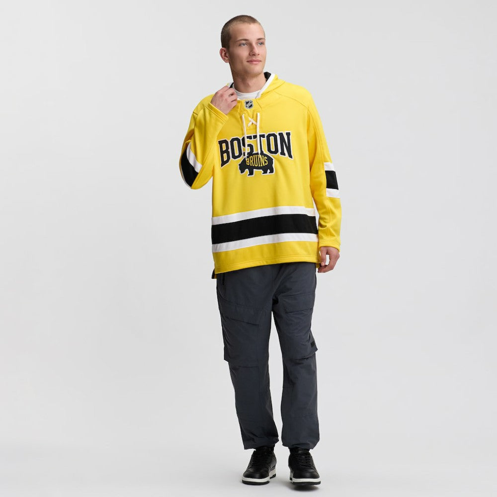 NHL Boston Bruins Fanatics 2026 NHL Stadium Series Lace Up Hoodie