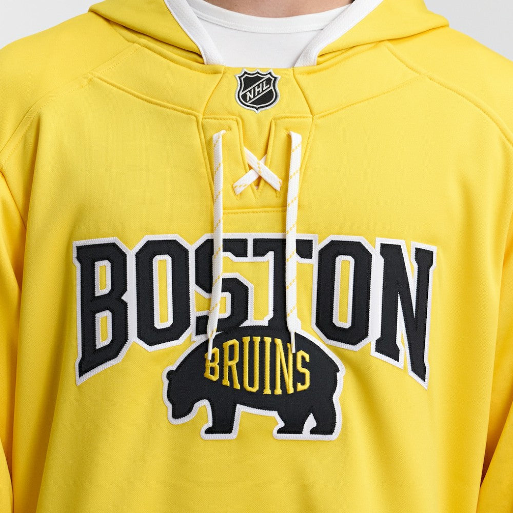 NHL Boston Bruins Fanatics 2026 NHL Stadium Series Lace Up Hoodie