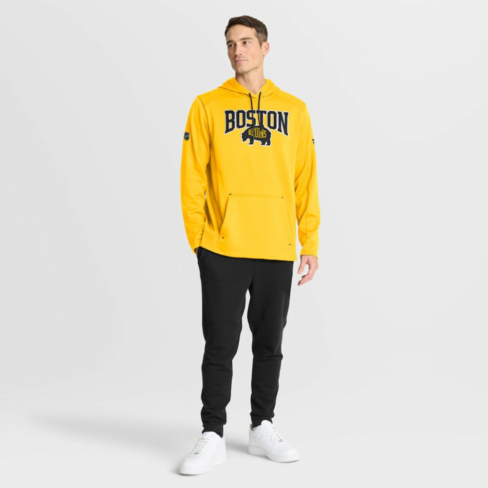NHL Boston Bruins Fanatics 2026 NHL Stadium Series Authentic Pro Pullover Hoodie