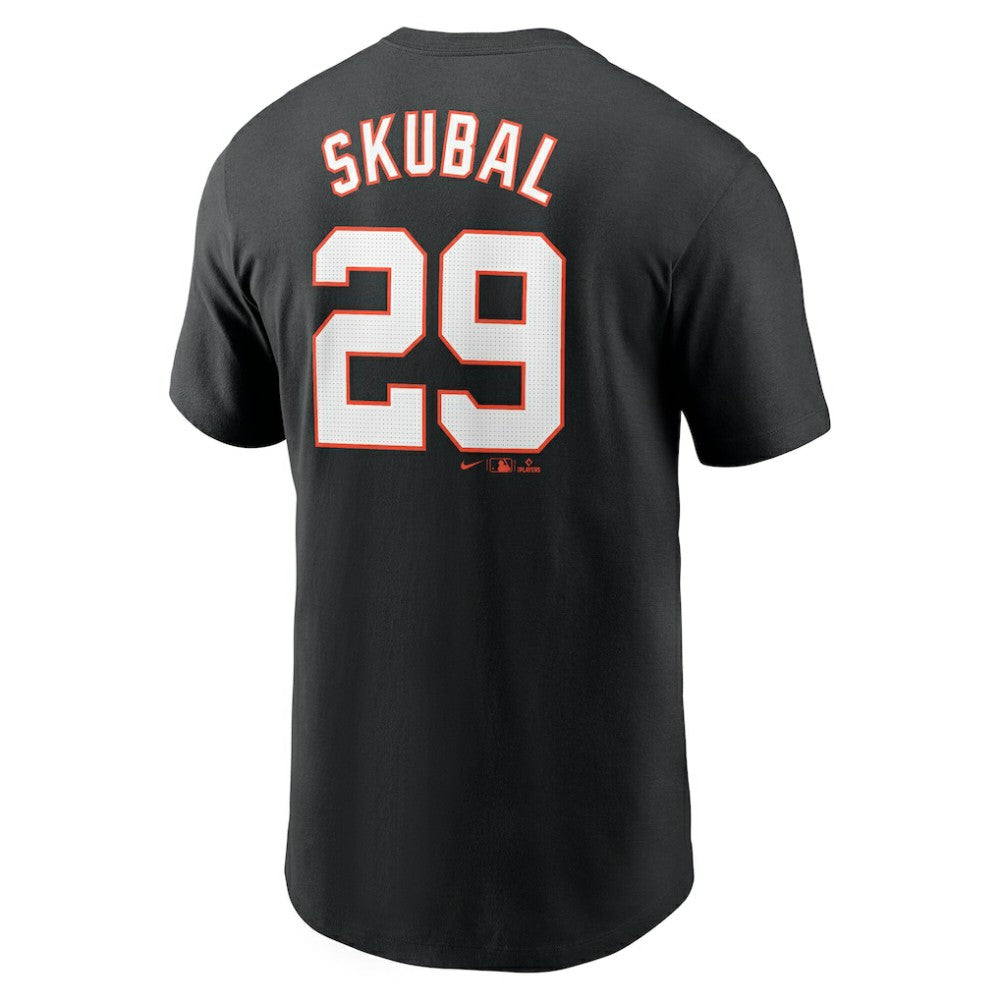 Black Tarik Skubal Detroit Tigers Nike Fuse Name & Number T-Shirt