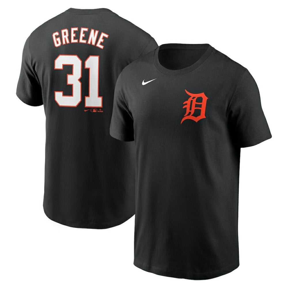 Black Riley Greene Detroit Tigers Nike Fuse Name & Number T-Shirt