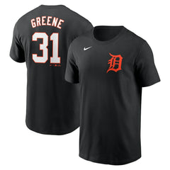 Black Riley Greene Detroit Tigers Nike Fuse Name & Number T-Shirt