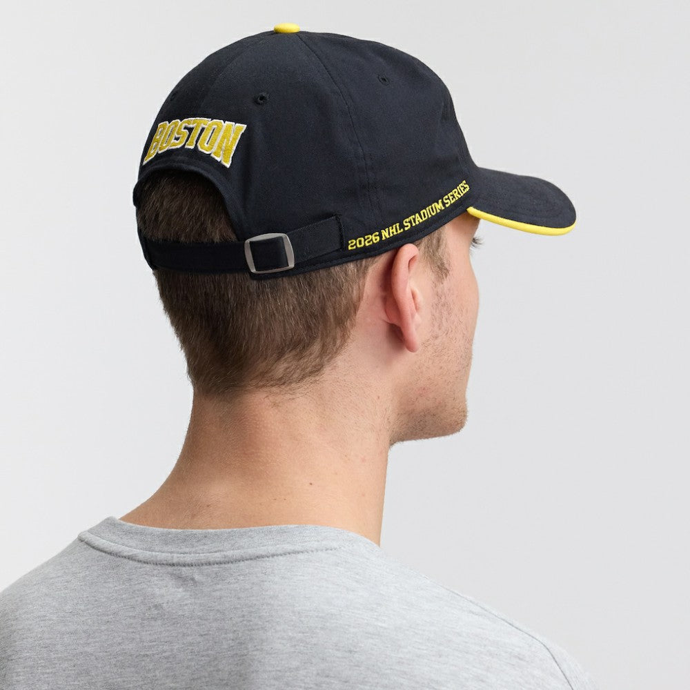 NHL Boston Bruins Fanatics 2026 NHL Stadium Series Authentic Pro Adjustable Hat