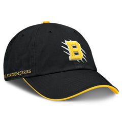 NHL Boston Bruins Fanatics 2026 NHL Stadium Series Authentic Pro Adjustable Hat