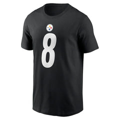 Aaron Rodgers  Name & Number T-Shirt - Pittsburgh Steelers T-shirts