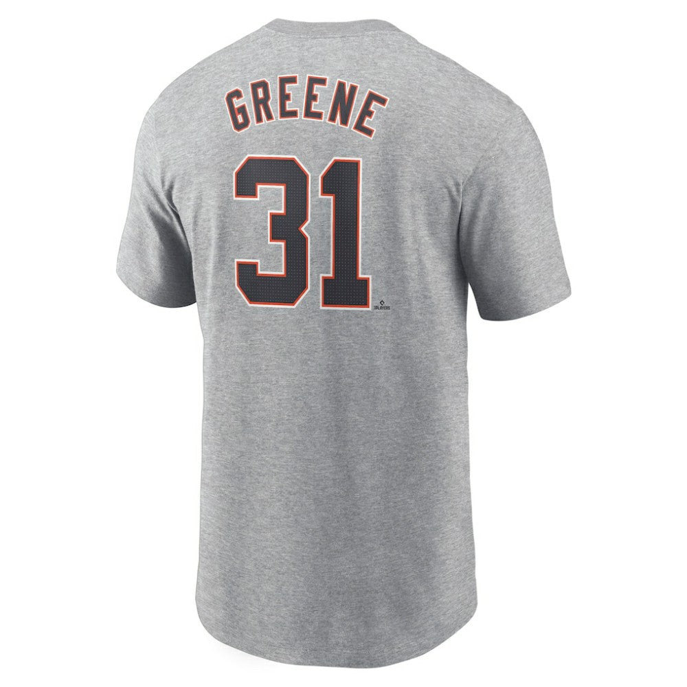 Gray Riley Greene Detroit Tigers Nike Fuse Name & Number T-Shirt