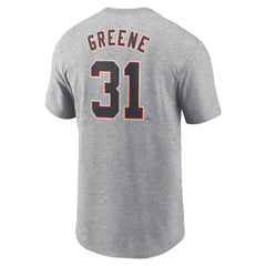 Gray Riley Greene Detroit Tigers Nike Fuse Name & Number T-Shirt