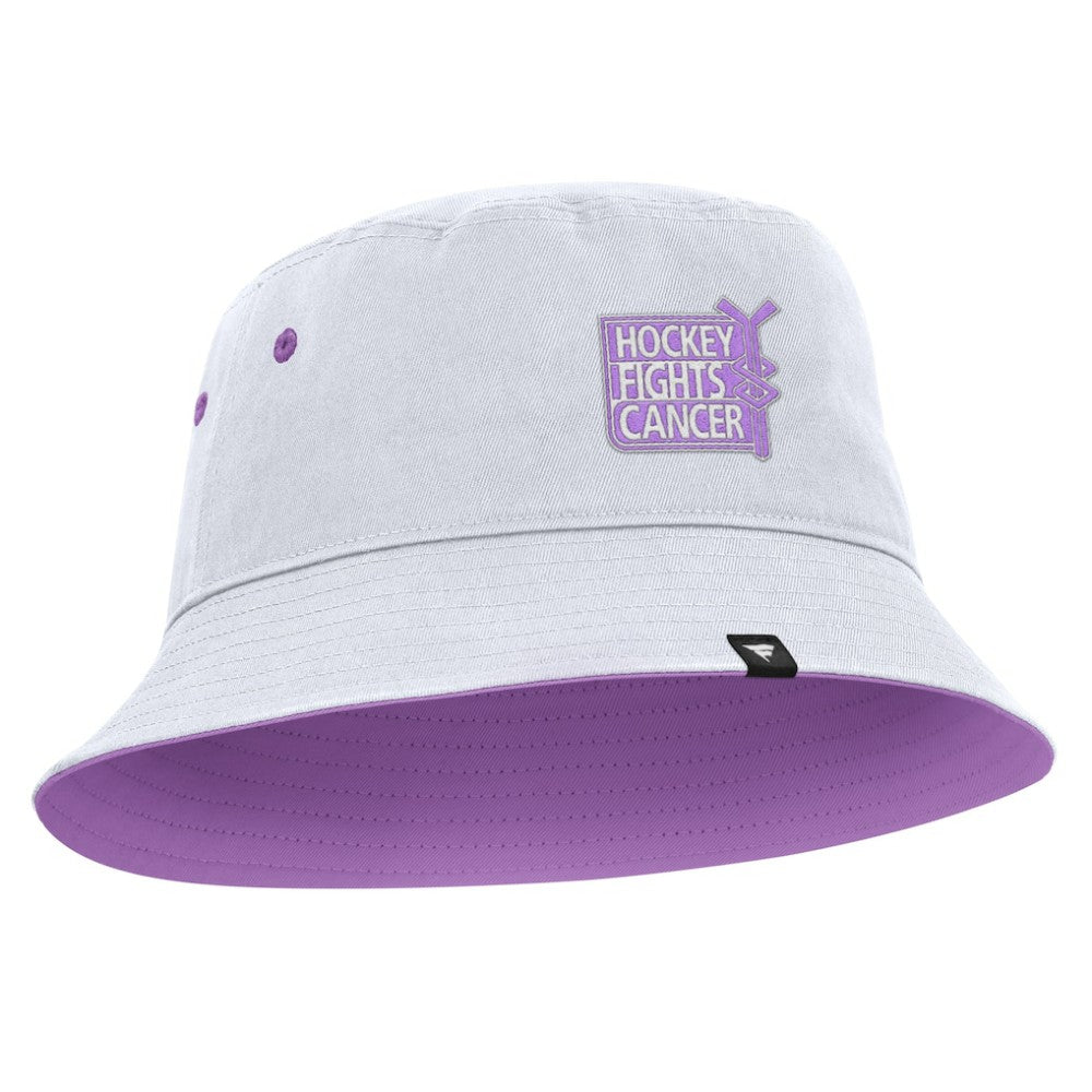 NHL New York Rangers Fanatics Hockey Fights Cancer Bucket Hat