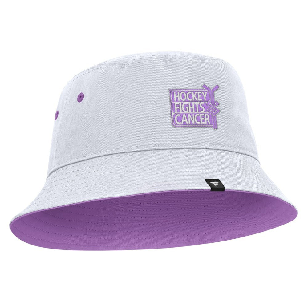 NHL Tampa Bay Lightning Fanatics Hockey Fights Cancer Bucket Hat