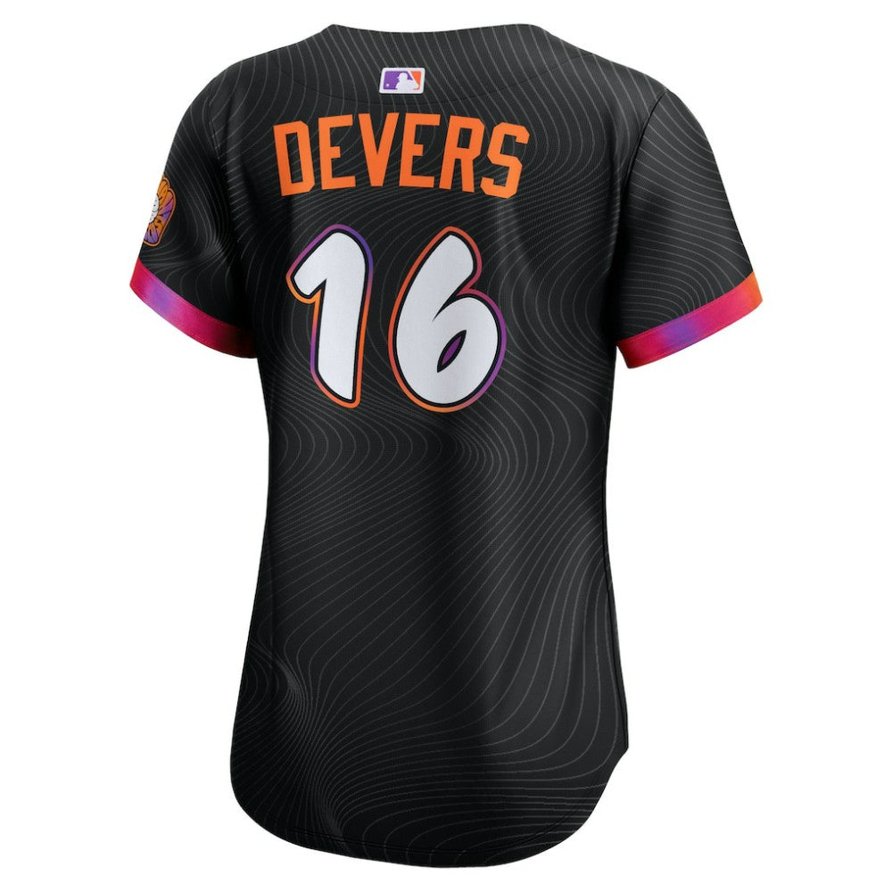 Black Rafael Devers San Francisco Giants Nike Women's 2025 City Connect Limited Player Jersey