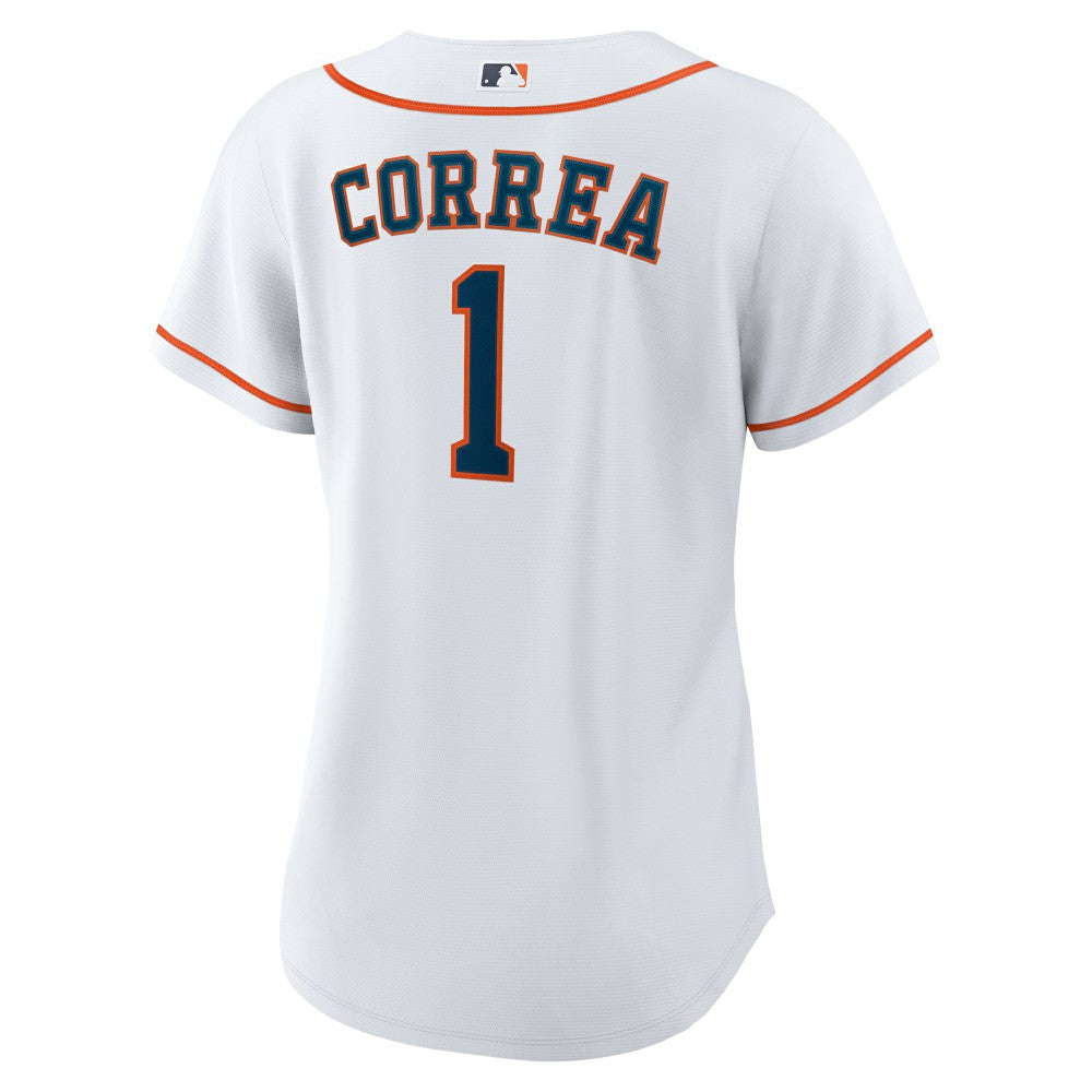 White Carlos Correa Houston Astros Nike Women's Home Replica Jersey