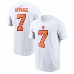 Bucky Irving '76  50th Season Alternate Name & Number T-Shirt - Tampa Bay Buccaneers T-shirts