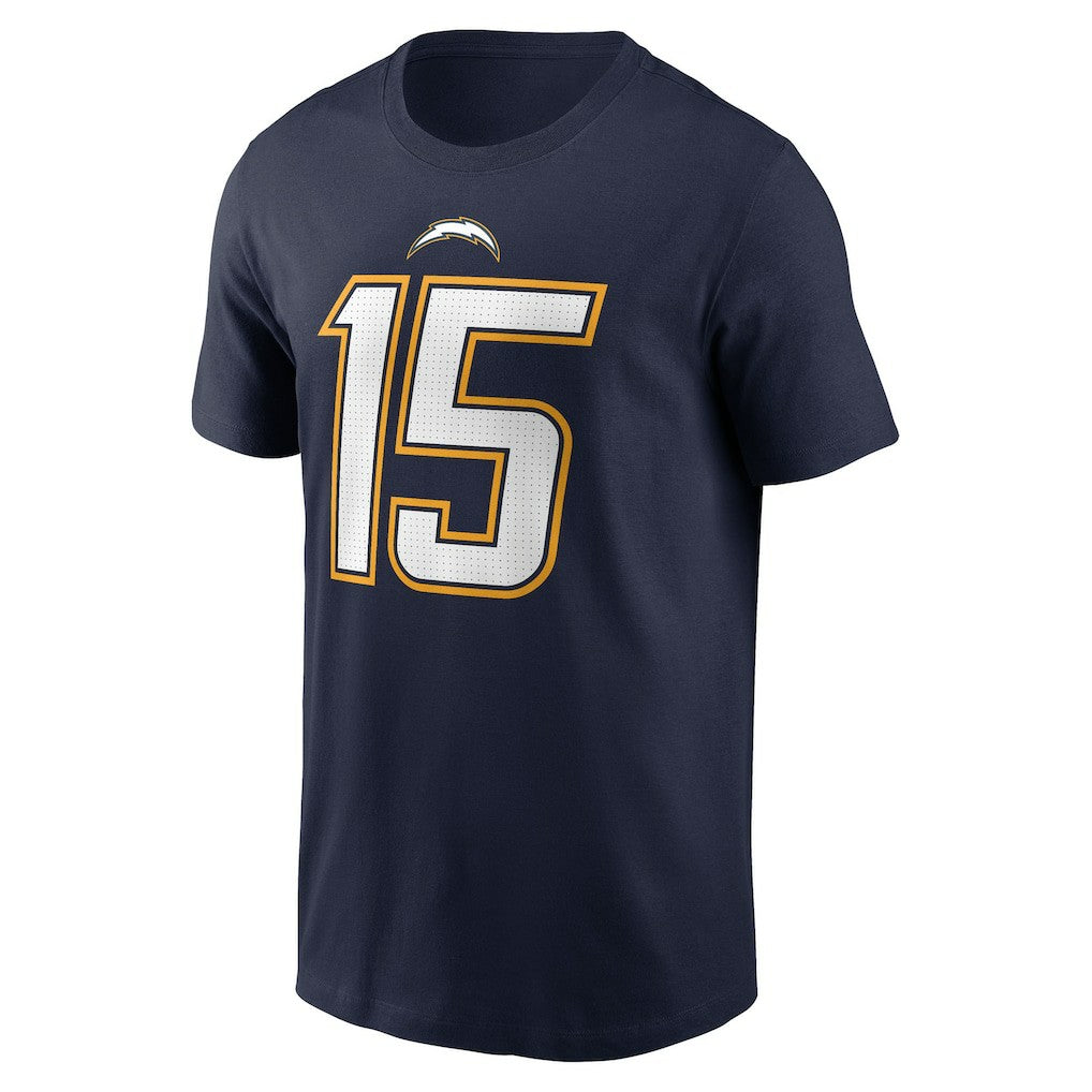 Ladd McConkey  Alternate Super Chargers Name & Number T-Shirt - Los Angeles Chargers T-shirts