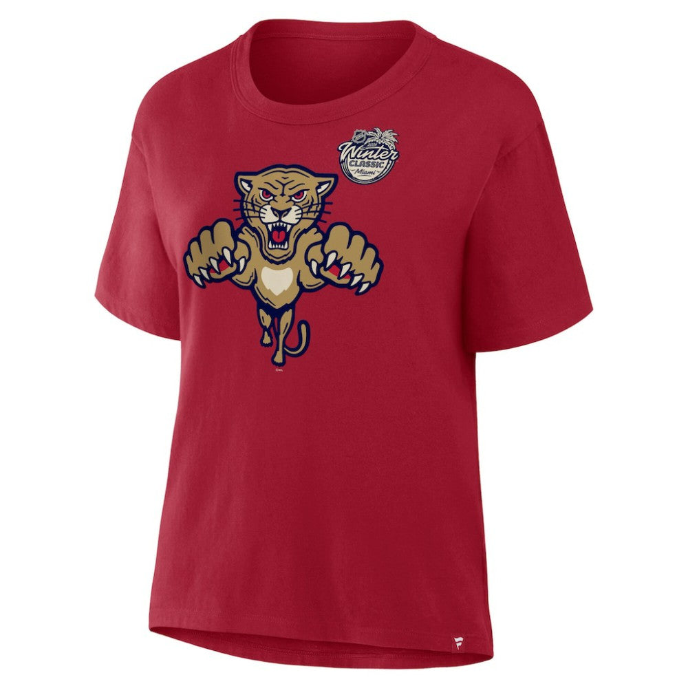 NHL Florida Panthers Fanatics Women's 2026 NHL Winter Classic T-Shirt