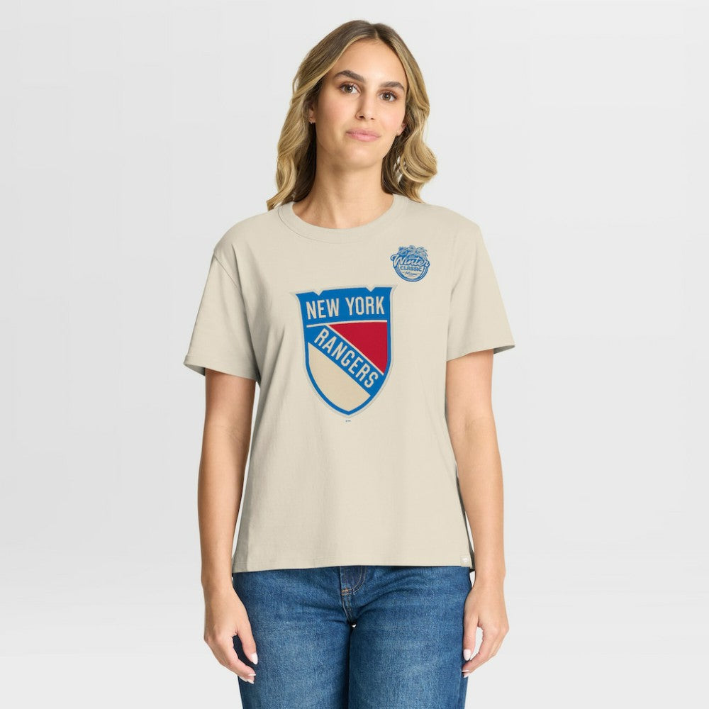 NHL New York Rangers Fanatics Women's 2026 NHL Winter Classic T-Shirt