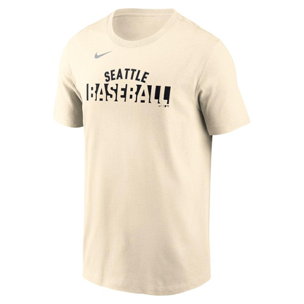 Cream Seattle Mariners Nike Alternate T-Shirt