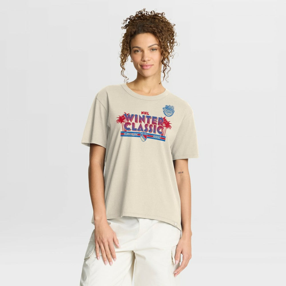 NHL New York Rangers Fanatics Women's 2026 NHL Winter Classic T-Shirt