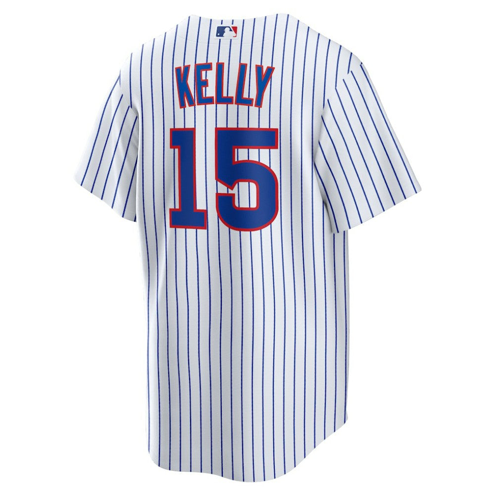 White Carson Kelly Chicago Cubs Nike Home Replica Jersey