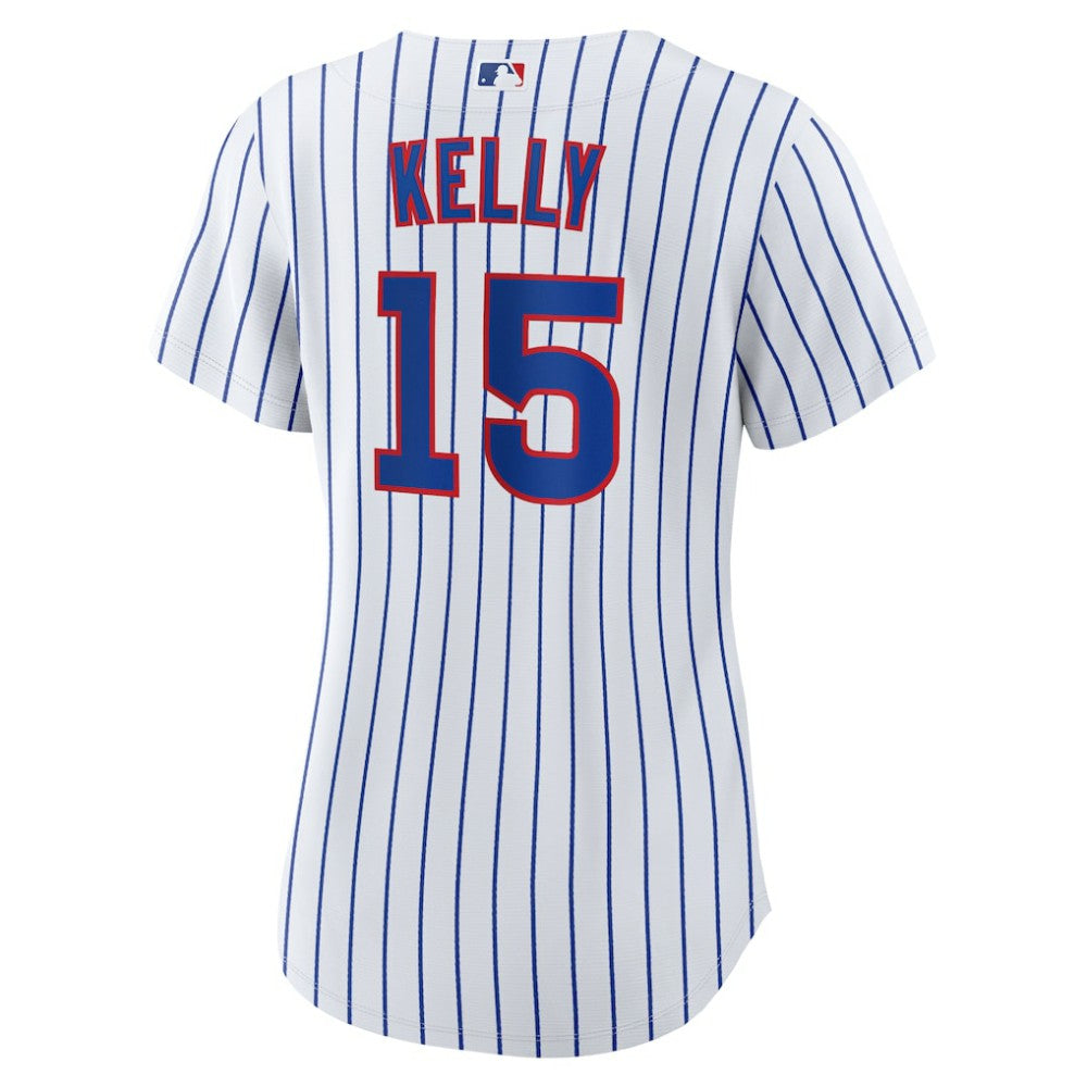 White Carson Kelly Chicago Cubs Nike Women's Home Replica Jersey