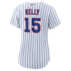 White Carson Kelly Chicago Cubs Nike Women's Home Replica Jersey