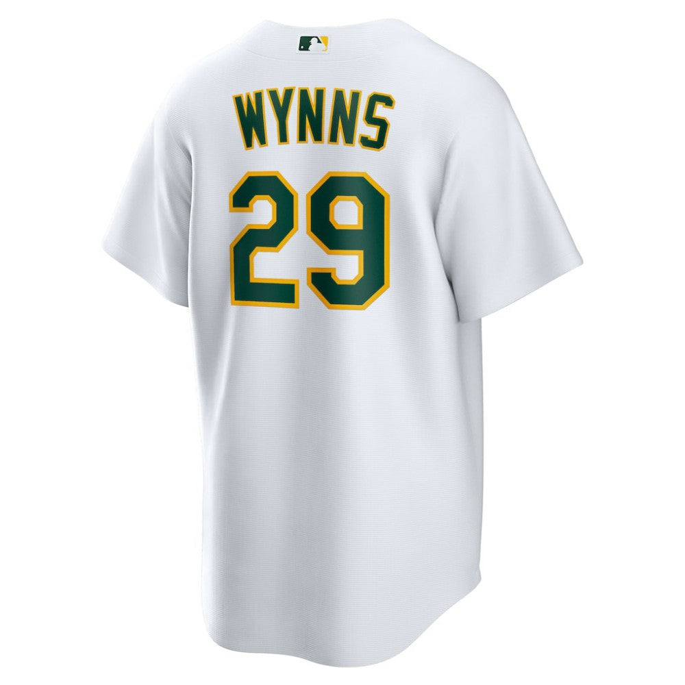 White Austin Wynns Athletics Nike Home Replica Jersey