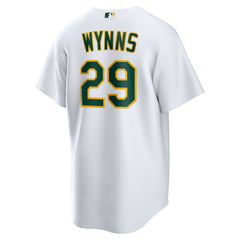 White Austin Wynns Athletics Nike Home Replica Jersey