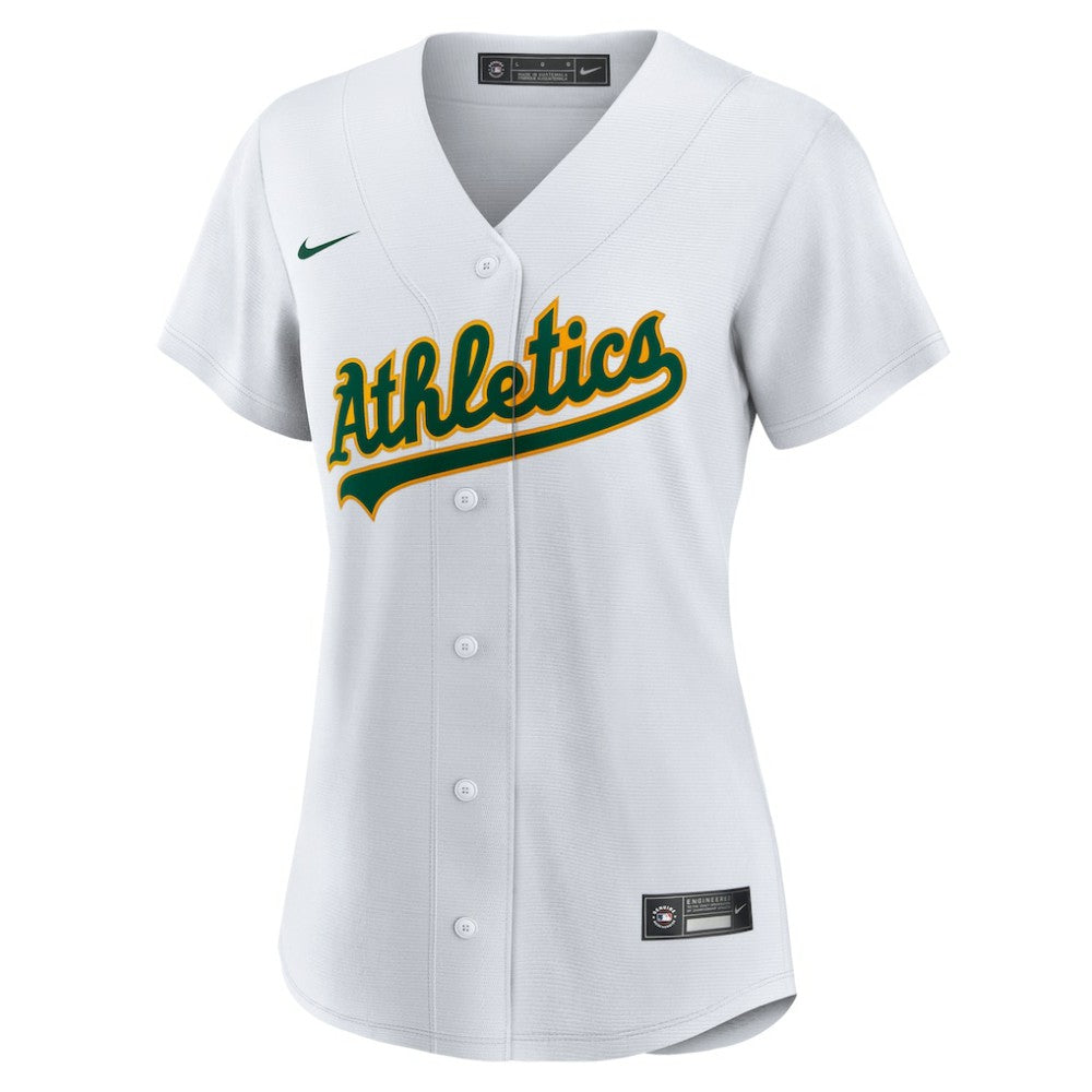 White Denzel Clarke Athletics Nike Women's Home Replica Jersey