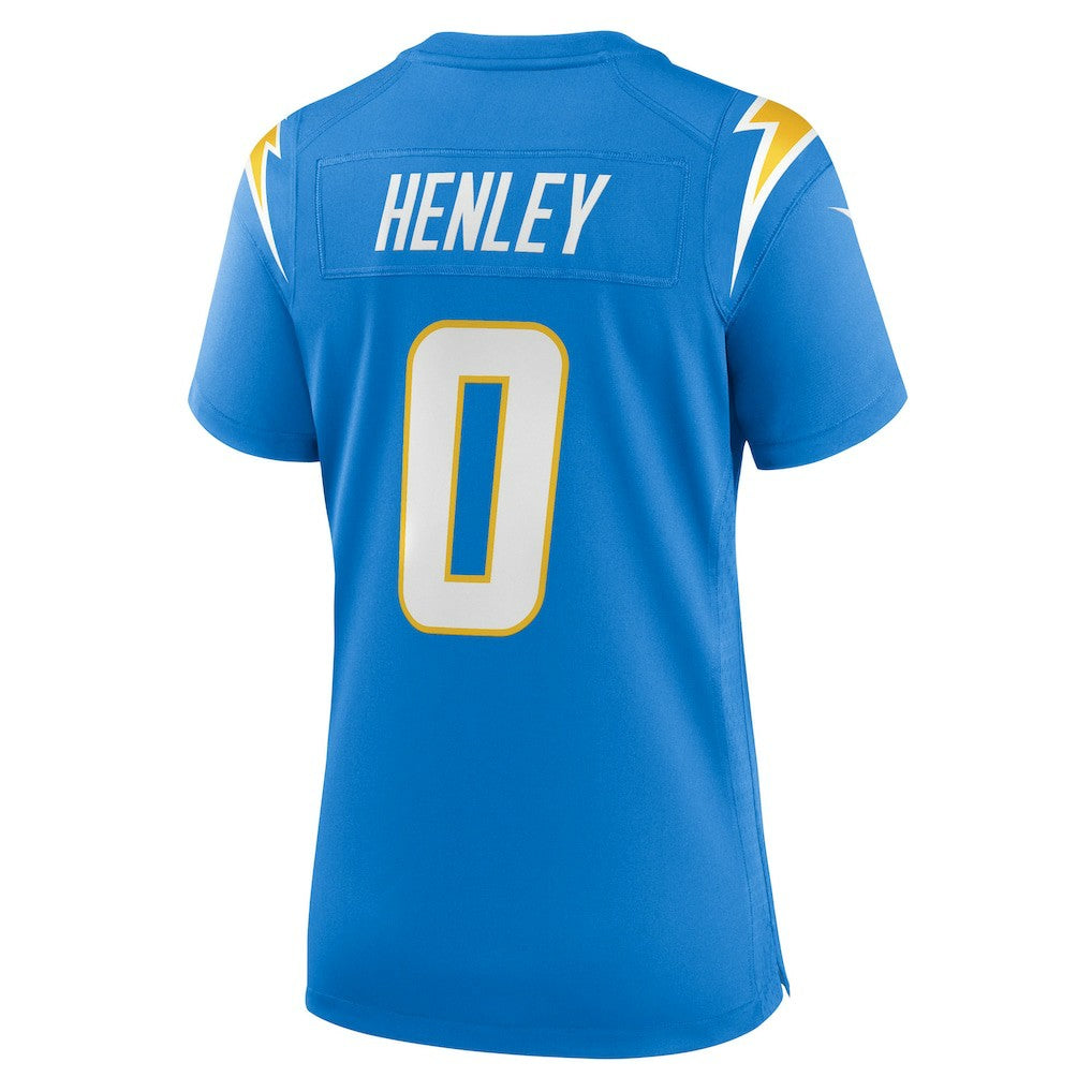 Daiyan Henley  Women's Team Game Jersey - Los Angeles Chargers Jerseys