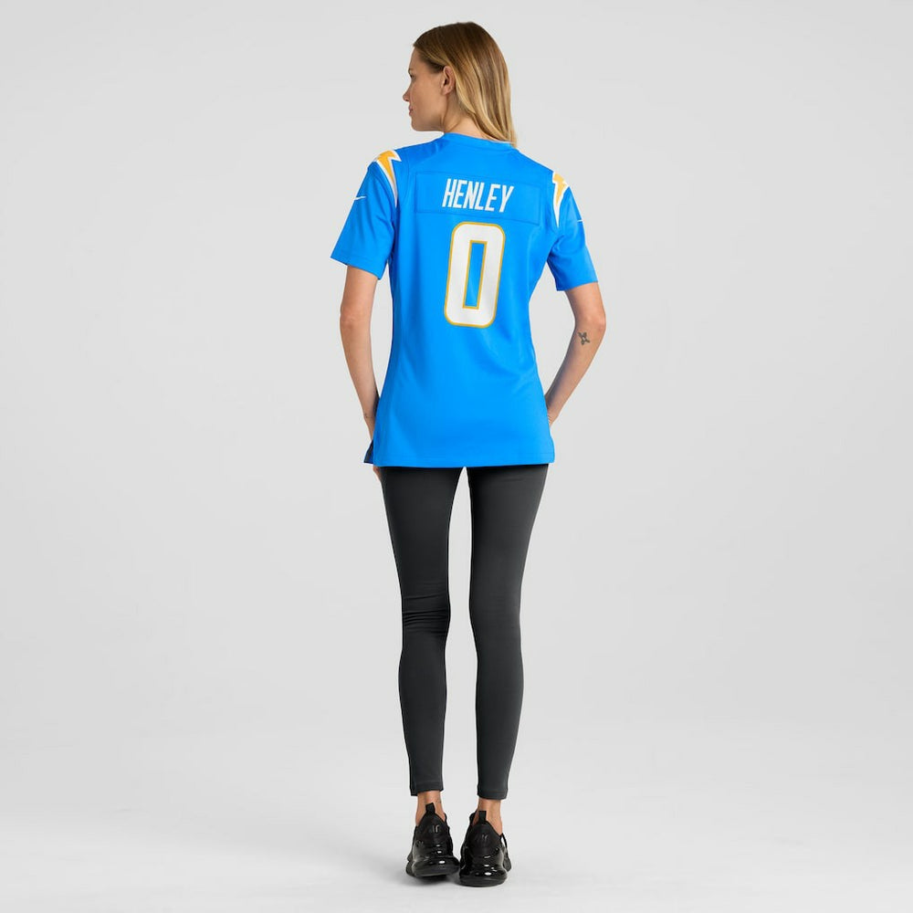 Daiyan Henley  Women's Team Game Jersey - Los Angeles Chargers Jerseys